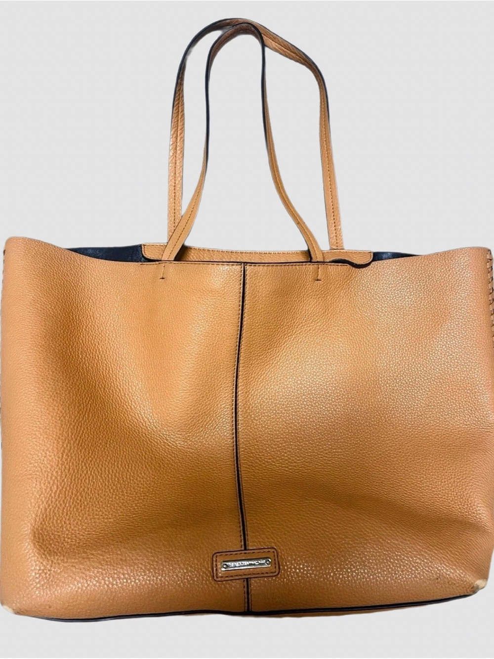 Rebecca Minkoff Tan Pebbled Leather Tote